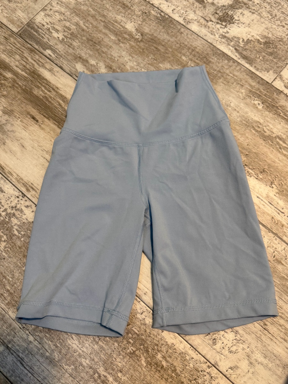 Yogalicious Women’s Light Blue Biker Shorts